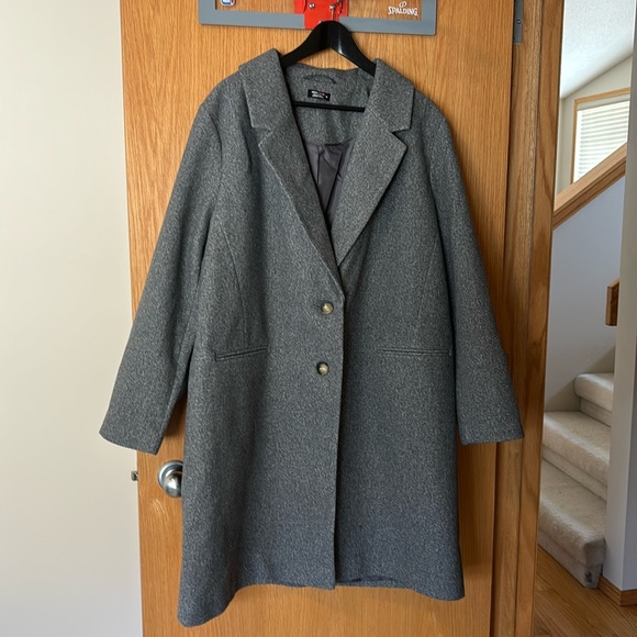 BRAND NEW NEVER WORN Ardene 2 button Peacoat - Picture 1 of 3